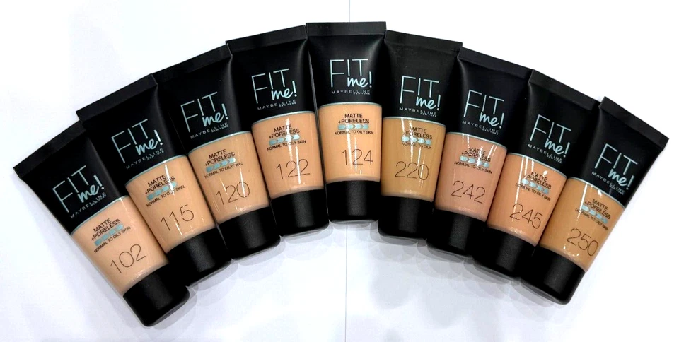 Maybelline Fit Me! Matte + Poreless  Foundation 30ml Diffrent sheads - Image 1 of 1