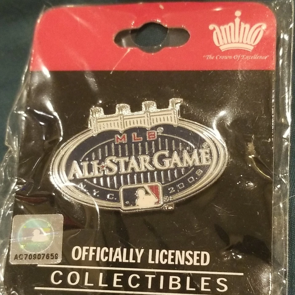 2008 mlb all star game lapel pin 08 asg new York Yankees stadium yankee jd drew - Image 1 of 1