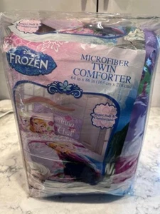 Nuevo edredón doble microfibra Disney Frozen 64"x 86" dormitorio niña - Imagen 1 de 4
