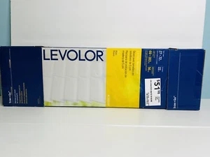 NEW LEVOLOR 2" FAUX WOOD BLINDS ROOM DARKENING, CORDLESS, WHITE, VARIOUS SIZES - Picture 1 of 9