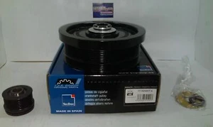 KIT PULEGGIA ALBERO MOTORE + PULEGGIA ALTERNATORE FOR BMW 118D E87 MOT. M47N2 - Imagen 1 de 1