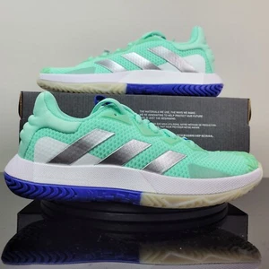 Adidas SoleMatch Control Tennis Pickleball Shoes Mint Green HQ8443 Women's Sz 8 - Picture 1 of 6