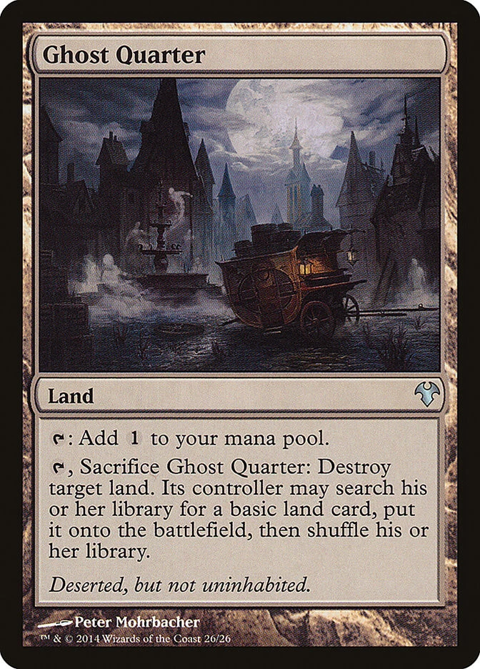 MTG Ghost Quarter  - Modern Event Deck #26 - Image 1 of 1