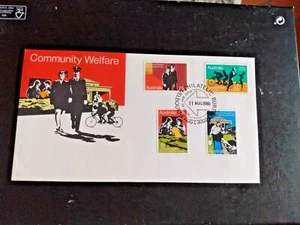 AUSTRALIA   community welfare SET 1980 fdc FDC VF UNADDR - Picture 1 of 1