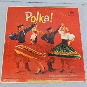 Polka Steve Adamczyk And His Polka Band 1957 LP Capitol Record - Imagen 1 de 4