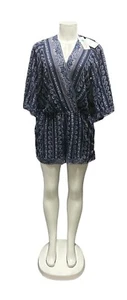 Anthropologie Skies Are Blue Strampler L Boho Blumen Krawatte Quaste V-Ausschnitt Neu mit Etikett Viskose - Bild 1 von 4