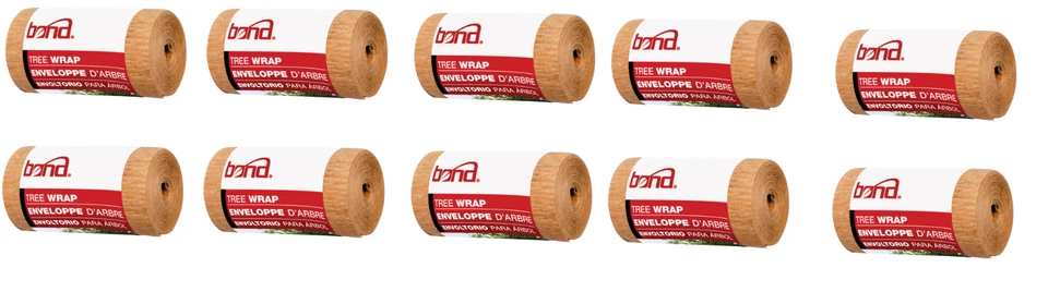 10件装邦德棕色树包 — 第 1/1 张图片