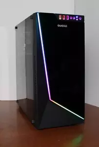 NEW RGB Quad Core Gaming PC Desktop Computer NVIDIA GTX 645 4.1 GHz 8GB RAM - Picture 1 of 11