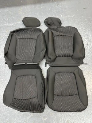 2011 2012 2013-2018 para Dodge Journey negro OEM juego de funda de asiento de tela solo delantera Foto 1 de 3
