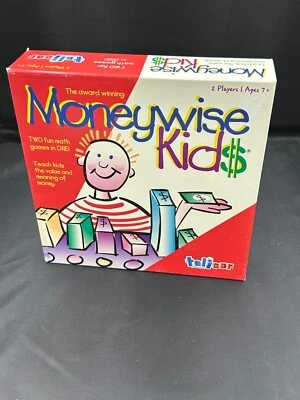 Настольная игра Moneywise Kid$ от Talicor — учит денежным навыкам — для детей от 7 лет — полная - Изображение 1 из 2
