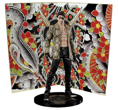 Figura DIGSTA Ryu ga Gotoku Majima Goro con Hannya mini pantalla plegable g95 - Imagen 1 de 4