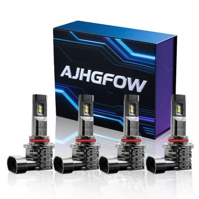 For Saturn SL SL1 SL2 1991-2002 LED Headlight Bulbs Conversion Kit 4-Pack Bright - Image 1 of 4