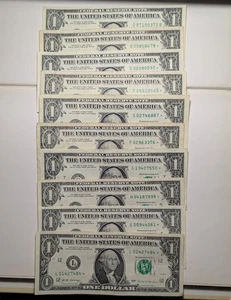 Vereinigte Staaten von Amerika - USA 1 Dollar, 2006 2017 2013 2021, x 10 Stück - Bild 1 von 7