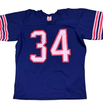 Camiseta deportiva vintage de los Chicago Bears Walter Payton #34 talla pequeña EE. UU. 80 Rawlings Foto 1 de 4