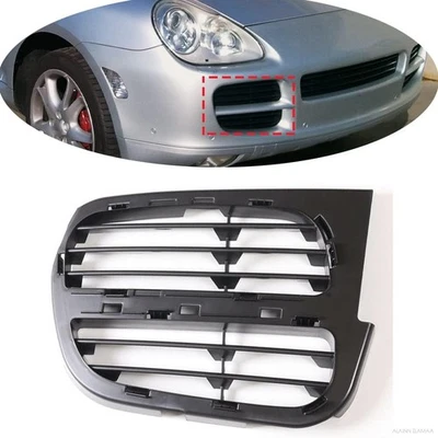 Tampa de farol de neblina dianteiro direito 95550568200​ para Porsche Cayenne Base S 2003-2006 - Imagem 1 de 4