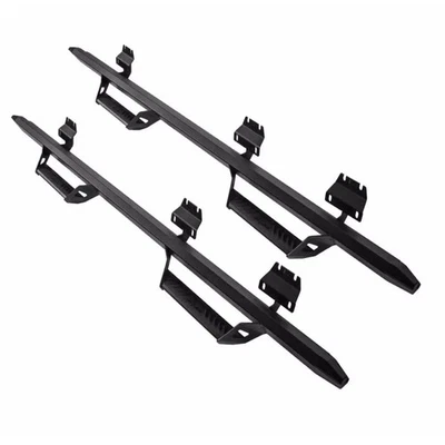 N-FAB Predator Pro Black Aluminum Nerf Steps for 07-18 Jeep Wrangler JK 4-Door Foto 1 de 4
