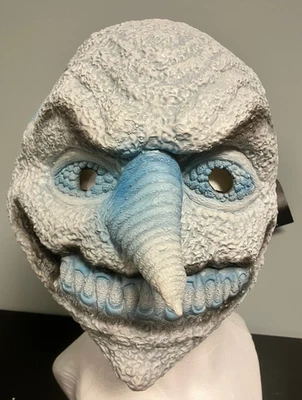 Snowman Frosty  Winter Monster - Zagone Studios "Frost Bite" Adult Handmade Mask - Image 1 of 4