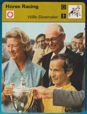 Sportscaster 1977 - Zapatero Willie - "El Jockey más ganador" - Carreras de caballos - Italia # 07-02 Foto 1 de 4