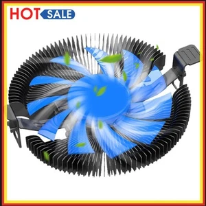 CPU-Kühler, 8 cm, leiser PC-Gehäuselüfter, PWM, 3-polig, ultradünn, für AMD AM3 - Bild 1 von 12