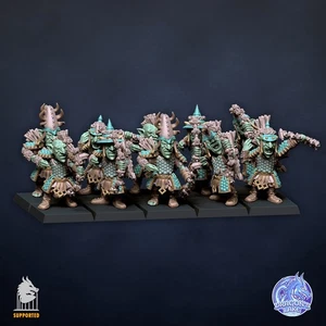 Vassal Levies with Bow x10 - DragonsLake Miniaturas - Picture 1 of 12