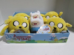 ADVENTURE TIME 2025 PLUSH SET  FINN/JAKE LOT OF 6  JAZWARES STORE DISPLAY - Picture 1 of 6