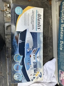 Artesania Latina Atlantis Tugboat Motorized R/C Wood Model Kit Boat 30531 New - Picture 1 of 3