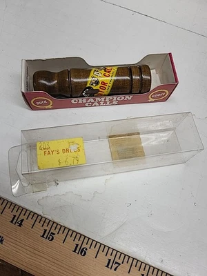 Vintage FAULKS P-60 Predator Call, Great Condition in Orig. Box, 1960s - Image 1 of 4