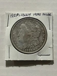 1921 D Morgan Silver Dollar $1 - Picture 1 of 2