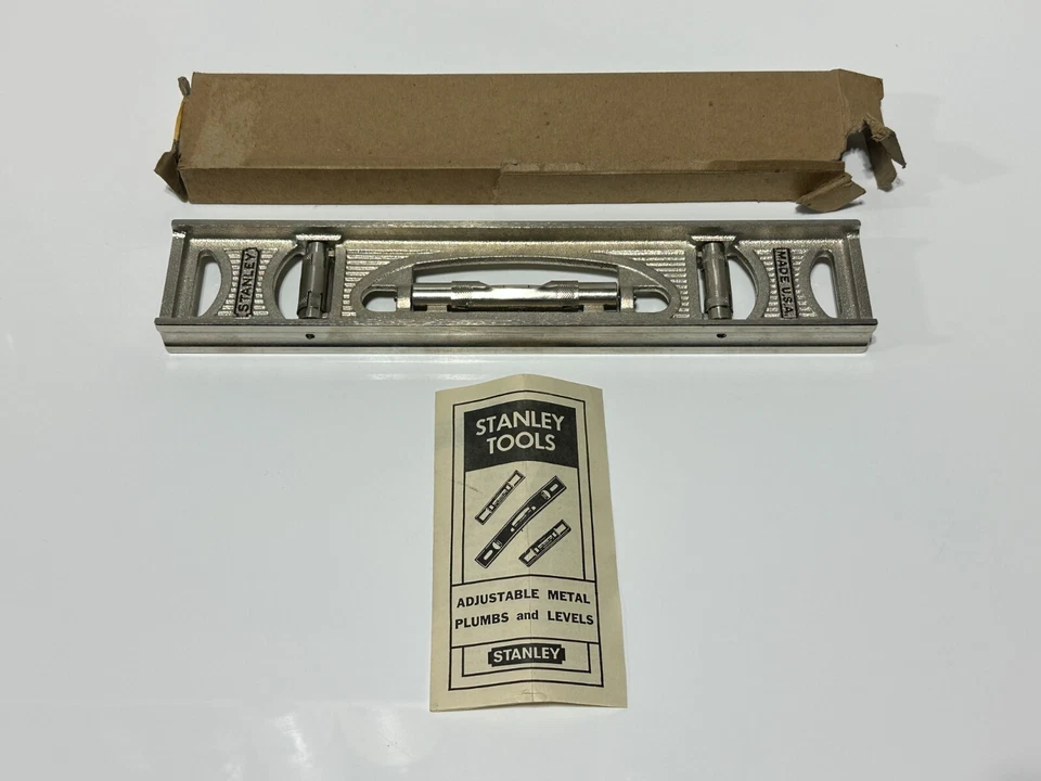 NOS Stanley Tools USA 36G - 12 IN. (42-612) Machinists Level w/ Vial, Cast Iron - Image 1 of 1