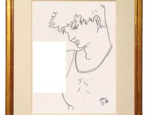 Jean Cocteau Drawing Male Gay French Sailor Marin nude lover - Picture 1 of 6