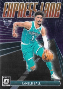 2023-24 Panini Donruss Optic - Express Lane LaMelo Ball #6 - Charlotte Hornets - Picture 1 of 3