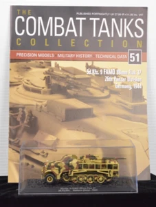 Combat Tanks 1:72 Sd.kfz Famo 8mm Flak Germany 1944 + Magazine #51 DeAgostini - Picture 1 of 12