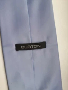 Vintage Old Retro Style 1980s Yuppie Smart Tie blue original - Picture 1 of 11