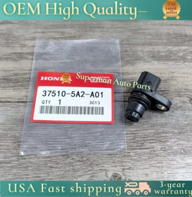 OEM 37510-5A2-A01 Camshaft Position Sensor For Honda Accord CR-V Fit ILX TLX NSX - Image 1 of 4