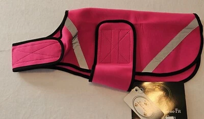 Abrigo para perro Pet Life M ROSA ajuste de neopreno abrigo activo forro reflectante nuevo con etiquetas Foto 1 de 4