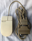Vintage Microsoft 3rd Generation Button Mouse Early 1990s