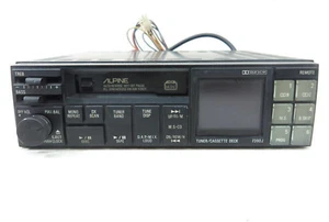 Alpine 7390J 1DIN Cassette deck vintage working JP - Foto 1 di 8