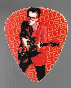 Elvis Costello Photo Guitar Pick * by Elvis Costello (2014) #2 Signature - Picture 1 of 2