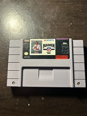 Madden 94 Nintendo SNES - Image 1 of 3