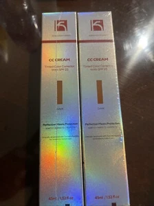 2X Korean Skin Therapy CC Cream 45ml - 1.5oz Dark 25 SPF Exp 1/2028 - Picture 1 of 3