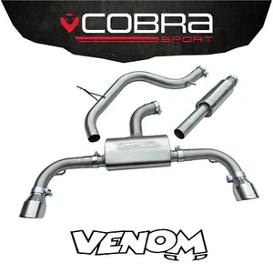 Cobra Exhaust 3" Cat Back System (Resonated) VW Golf GTi Mk7 (5G) (2012>) VW52 - Picture 1 of 2