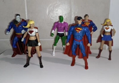 Lot Dcuc DC Universe Classics Vintage Rare Superman Supergirl Variant... - Imagen 1 de 4