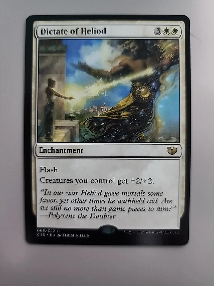 MTG Dictate of Heliod Commander 2015 068/342 Regular Rare - Image 1 of 1
