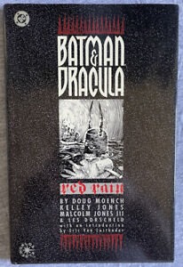 Batman & Dracula: Red Rain Elseworlds HC Hardcover OOP Kelley Jones Moench
