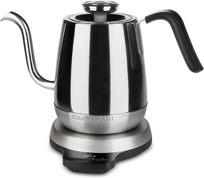 Brand New KitchenAid KEK1032SS Precision Gooseneck Digital Corded 1L Kettle - Image 1 of 4