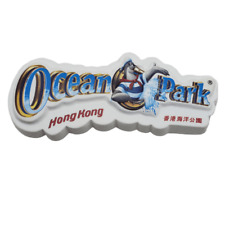Hong Kong Ocean Park Refrigerator Fridge Magnet Travel Tourist Souvenir Country