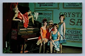 Postcard Vtg Nebraska Ogallala's Slippery Crystal Palace Can Can Cuties Front St - Picture 1 of 2