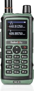 Digital Handheld Radio Scanner Fire Police VHF FM EMS Ham 2 Way Transceiver Dual - Picture 1 of 10