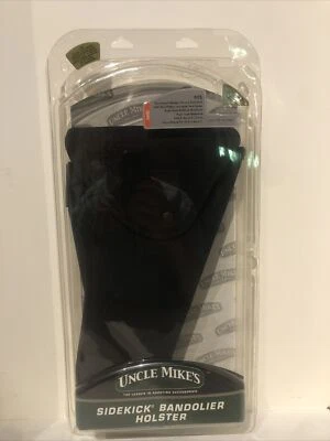 Uncle Mike's Scoped Bandolier Holster #4 Black Nylon Right Hand Ambi 95041 - Image 1 of 4