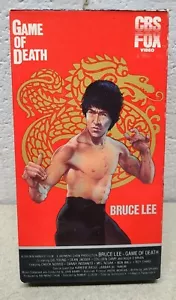 Vtg.Game Of Death Bruce Lee VHS 1984 CBS FOX Kung Fu Karate Martial Arts Movie - Picture 1 of 6